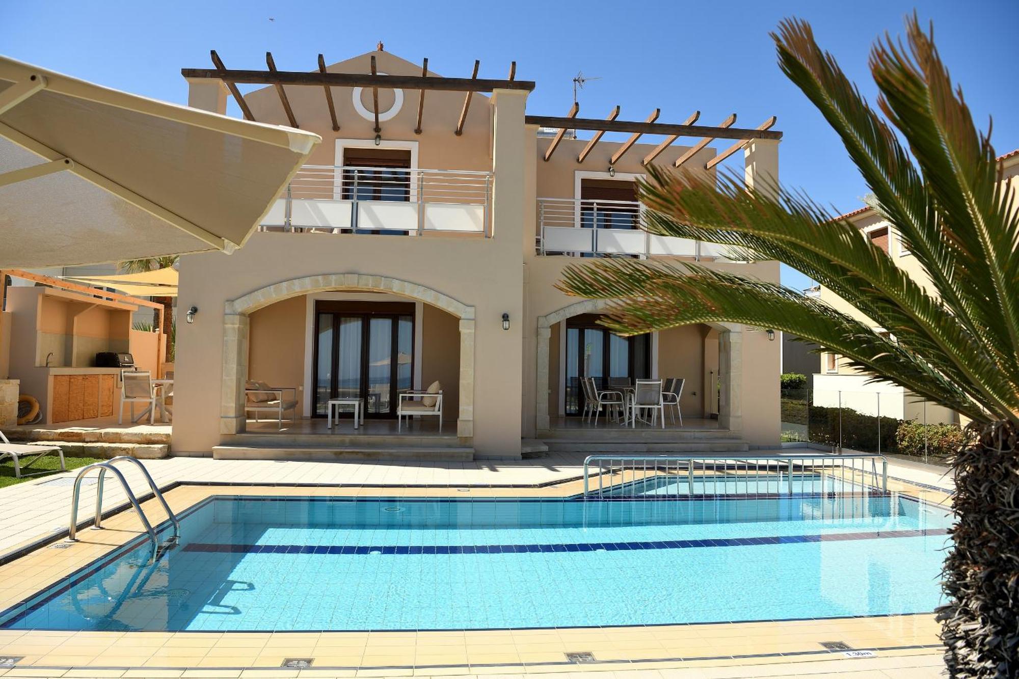 Villa Avra Rethymno  Bagian luar foto