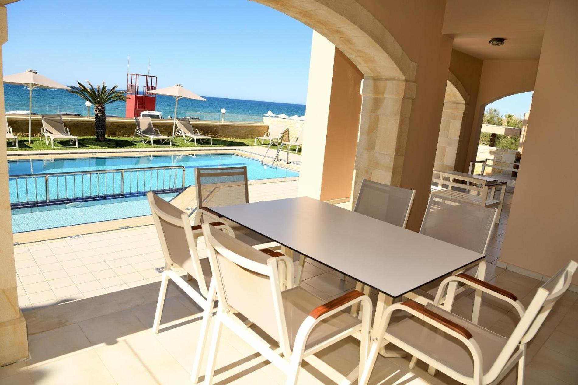 Villa Avra Rethymno  Bagian luar foto