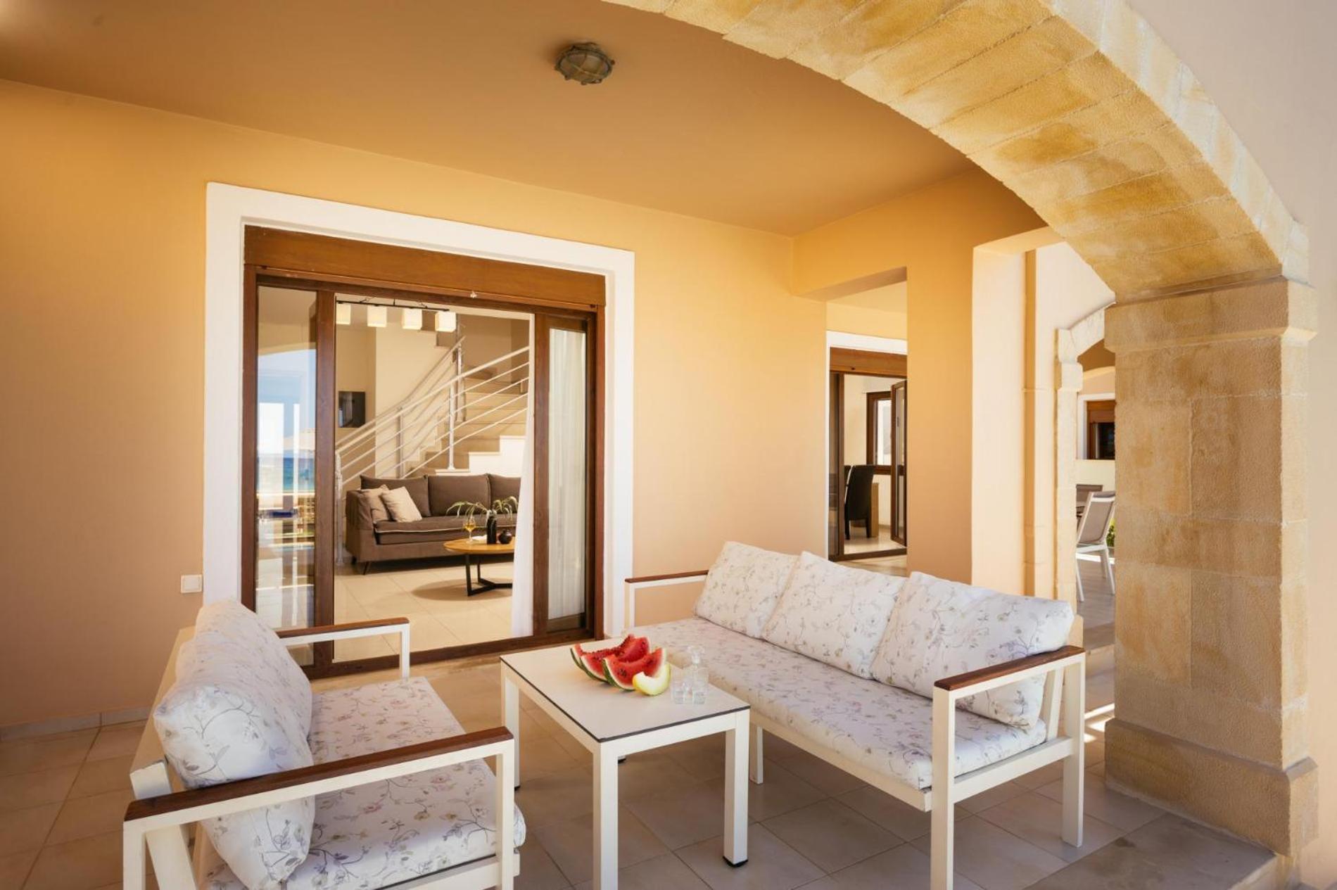 Villa Avra Rethymno  Bagian luar foto